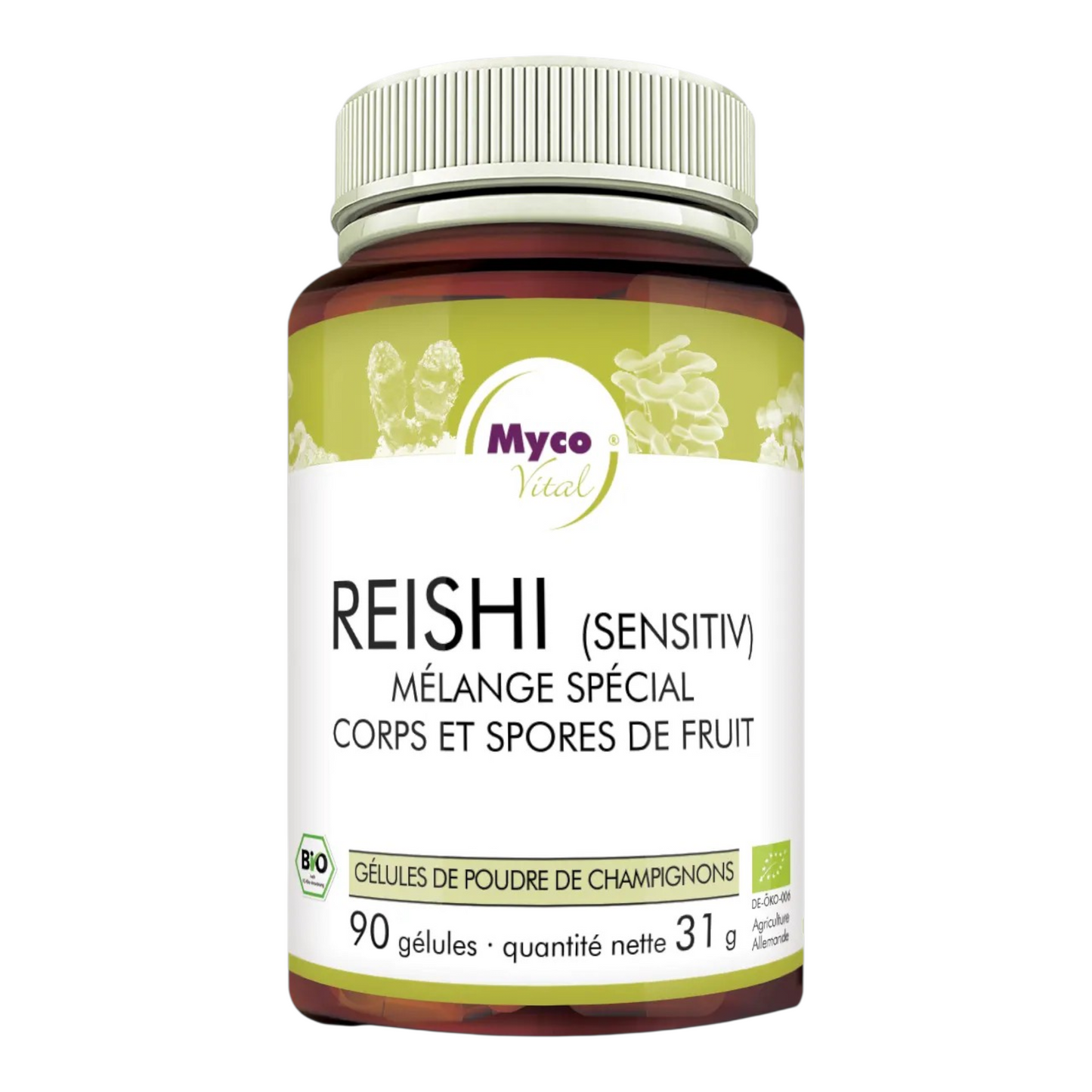 MycoVital Reishi sensitive - 90 gélules