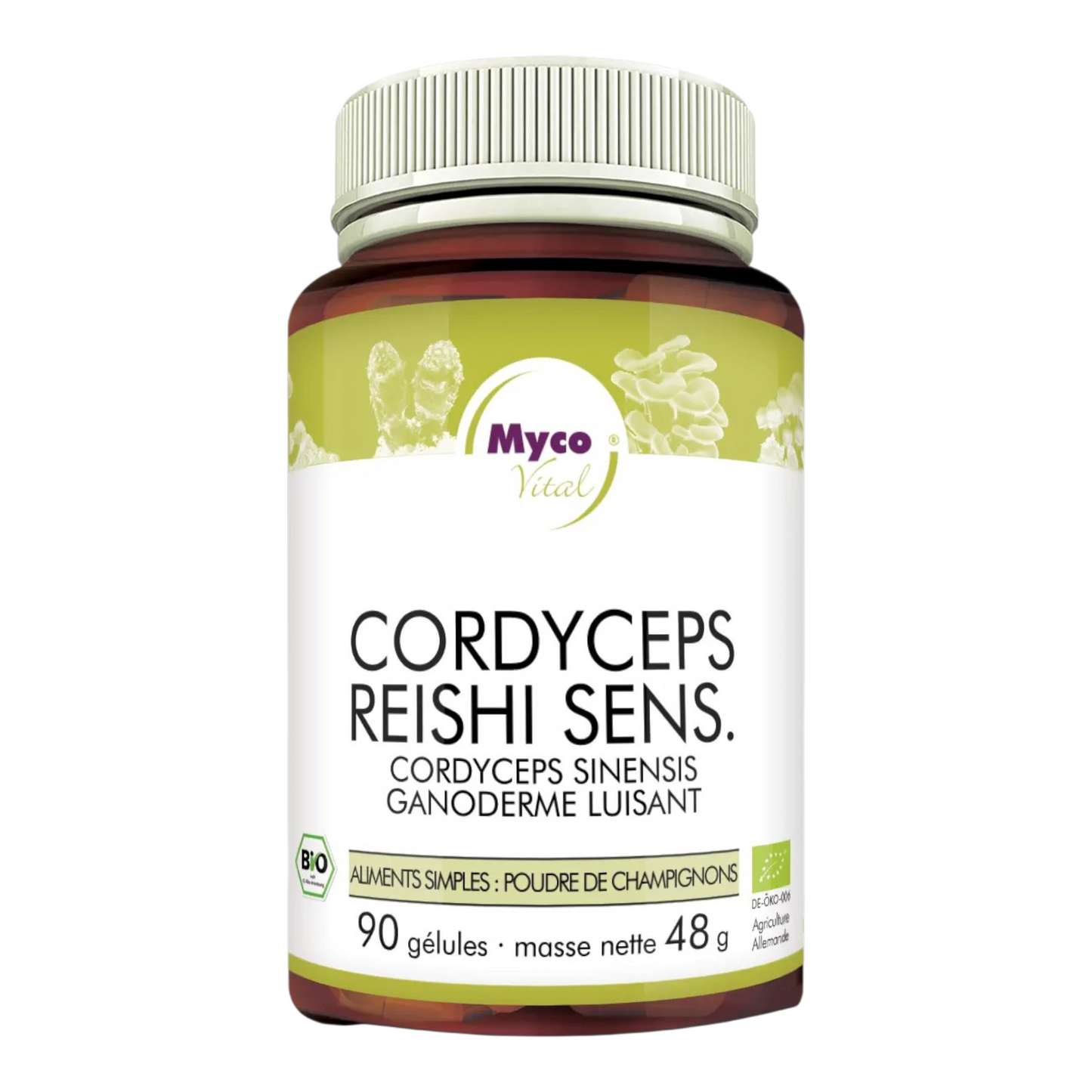 MycoVital Cordyceps & Reishi sensitiv - 90 gélules