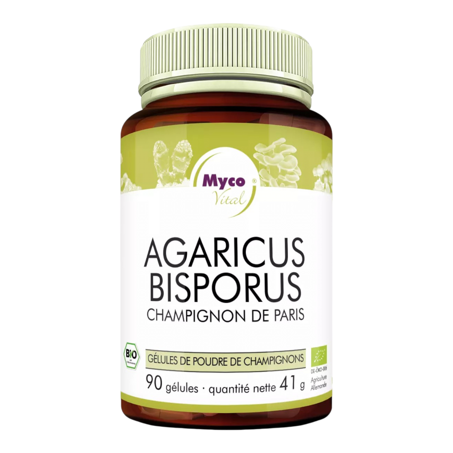 MycoVital Agaricus Bisporus - 90 gélules