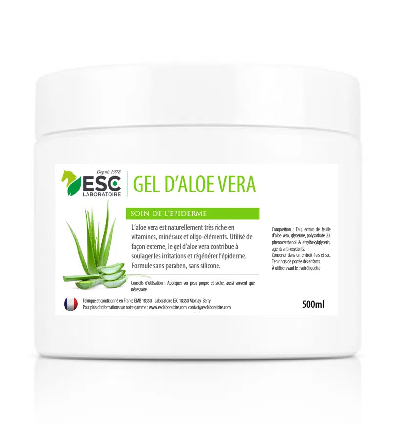 ESC Gel d'aloe vera - 500ml